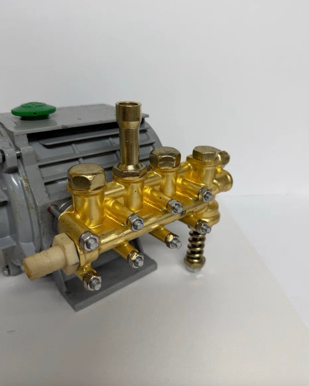 Насос водяной плунжерный для мойки высокого давления Tademitsu TM 280, TM 380, TAO T-380, помпа, латунная головка (1 шт.)