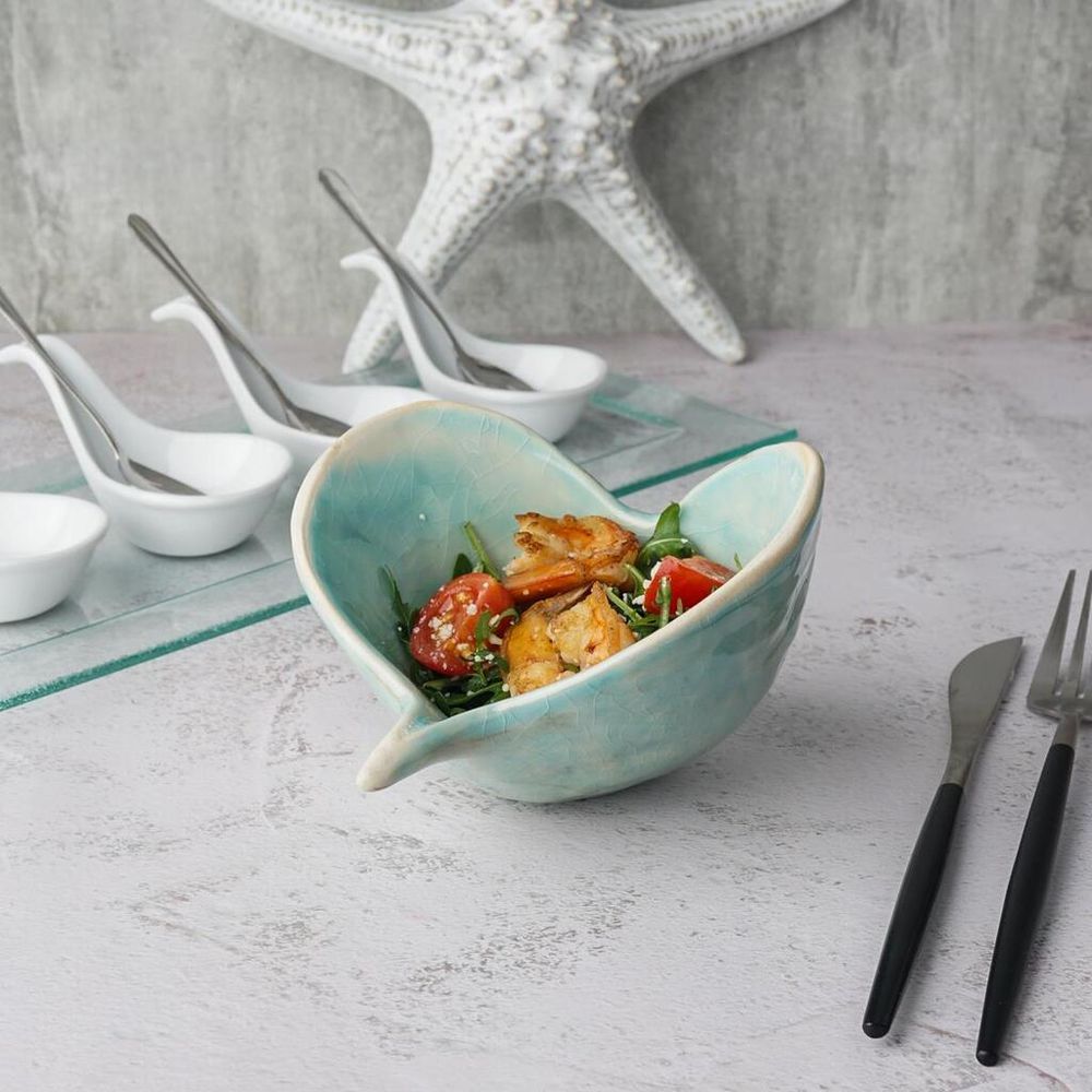 Салатник 125 мл 13*12,9 см h9 см Sea Blue Shell Frutti di Mare P.L. [1]