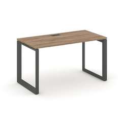 Style Project Стол письменный SN-59O.SP-004 Дуб Табак/Металл Антрацит/Черный Заглушка 1580*600*750