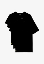 Lacoste 3 PACK - Базовая футболка - Чёрный