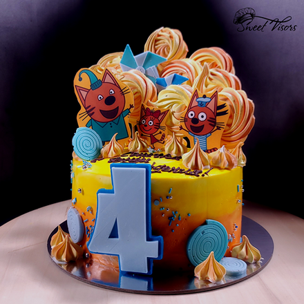 "Желтый тортик" (декор)