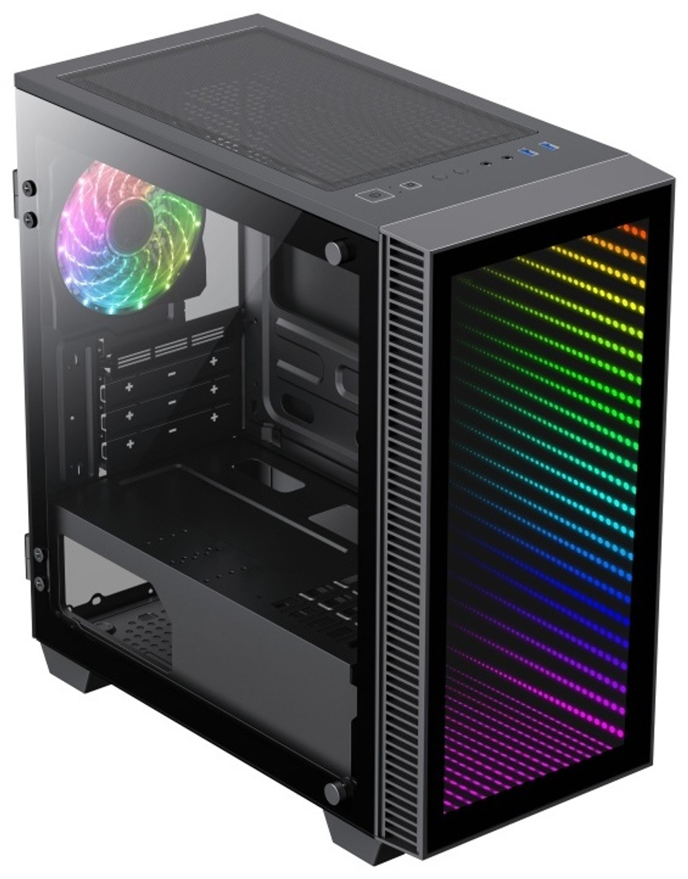 Корпус Game Max Mini Abyss H608 черный