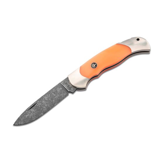 Boker BK113028 Optima Night Hunter Dark Stonewash - складной, рук-ть светонакопит. G10, клинок 440C