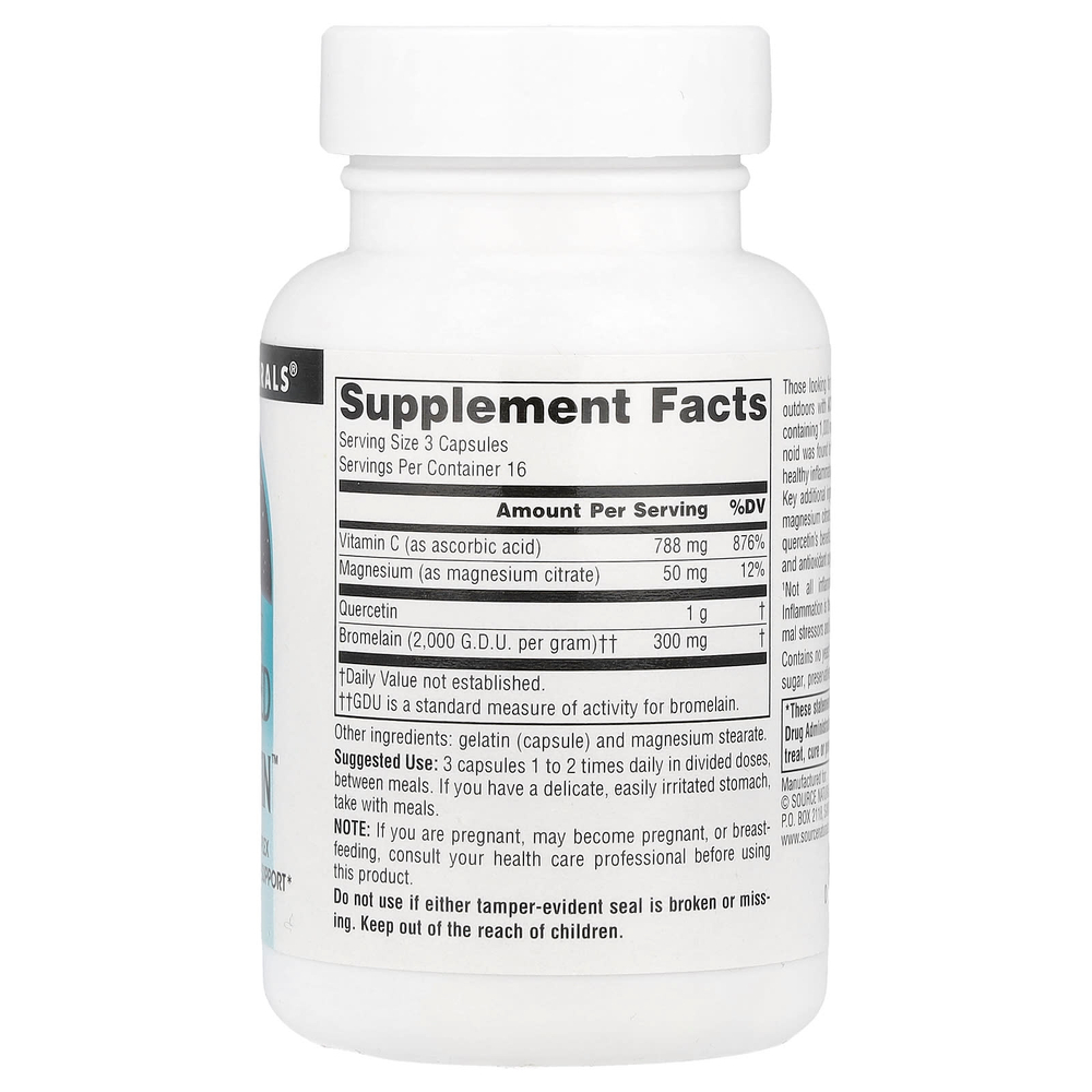Source Naturals, Activated Quercetin ™, 50 капсул