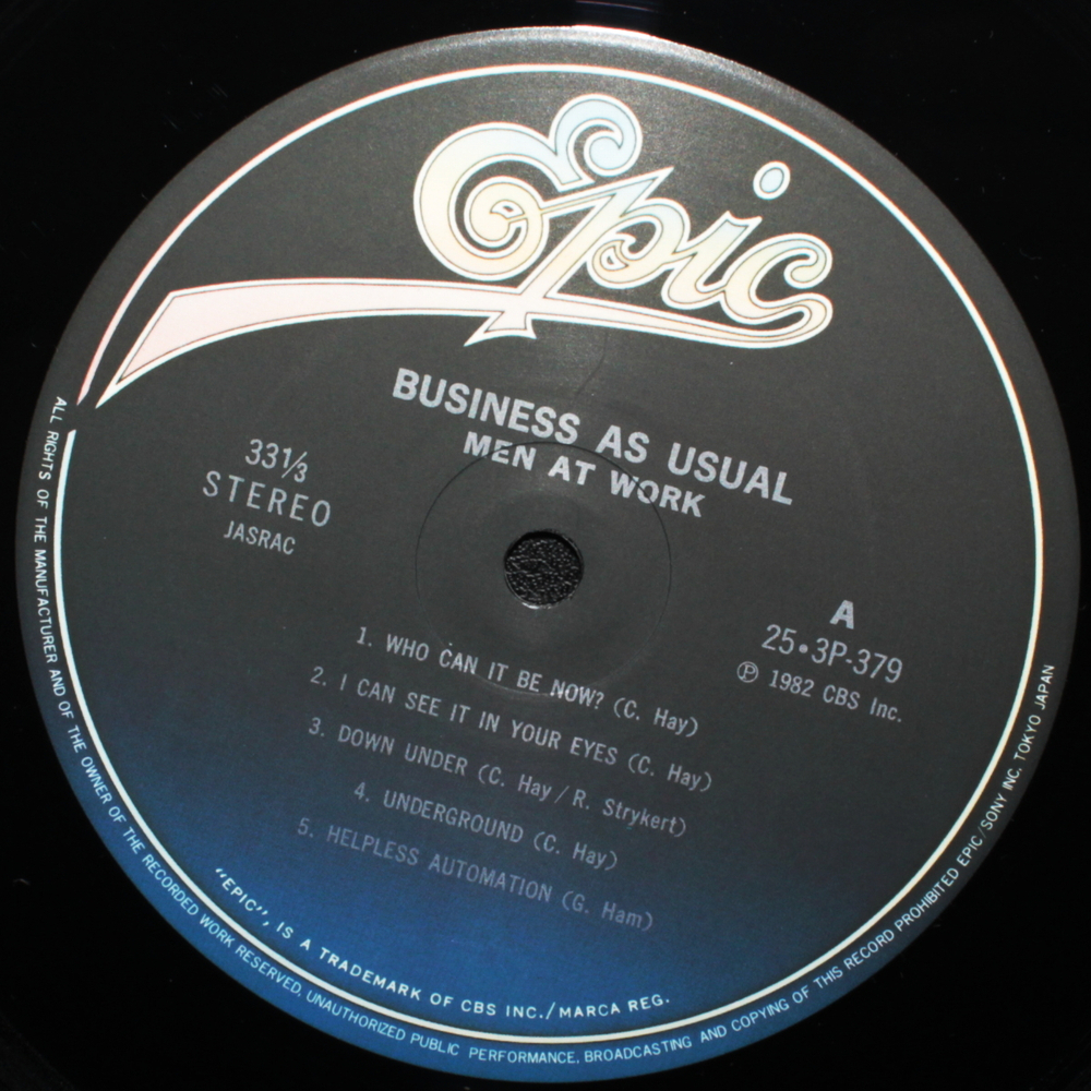 Men At Work / Business As Usual (LP)