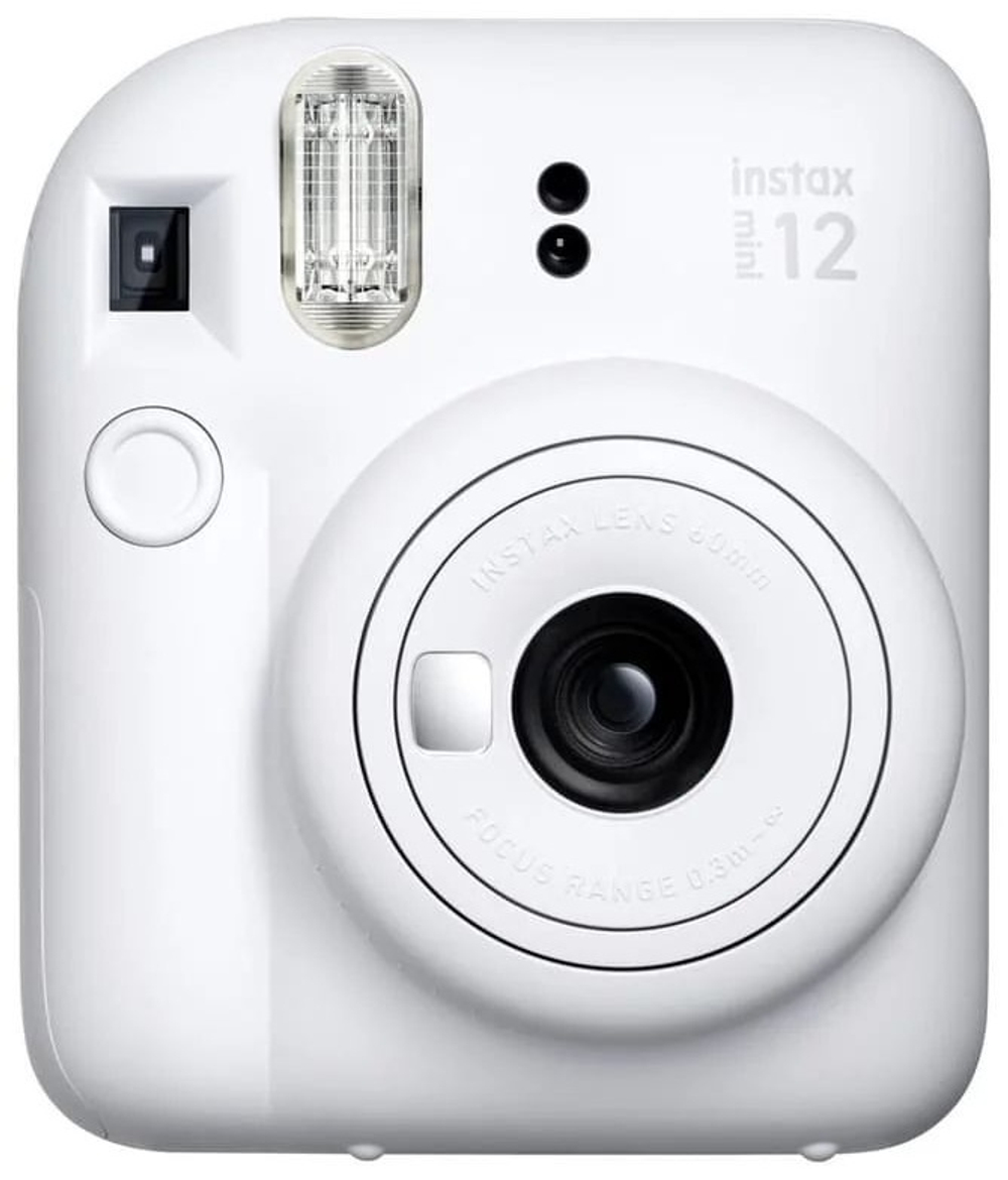 ФОТОКАМЕРА МОМЕНТАЛЬНОЙ ПЕЧАТИ INSTAX FUJIFILM INSTAX MINI 12 БЕЛЫЙ