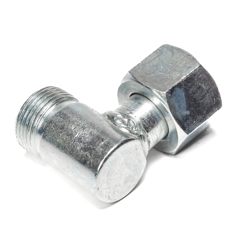 Угольник РВД (М22*1,5-М22*1,5), с гайкой