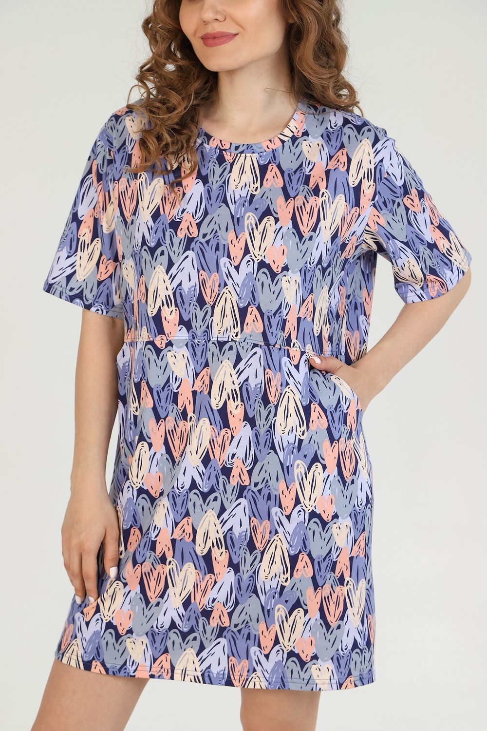 Туника Сладкая жизнь-1 Виотекс ПЕРСИКОВЫЙ