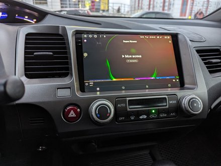 Магнитола Honda Civic 8 4d 2005-2012 (левый руль) - Teyes CC4-PRO монитор 9.5" 2K QLED на Android 13, Snapdragon 778G, AI, CarPlay, DSP, 4G SIM-слот