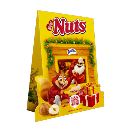 Набор сладостей новогодний NUTS Приключения у камина (Кор) 301г