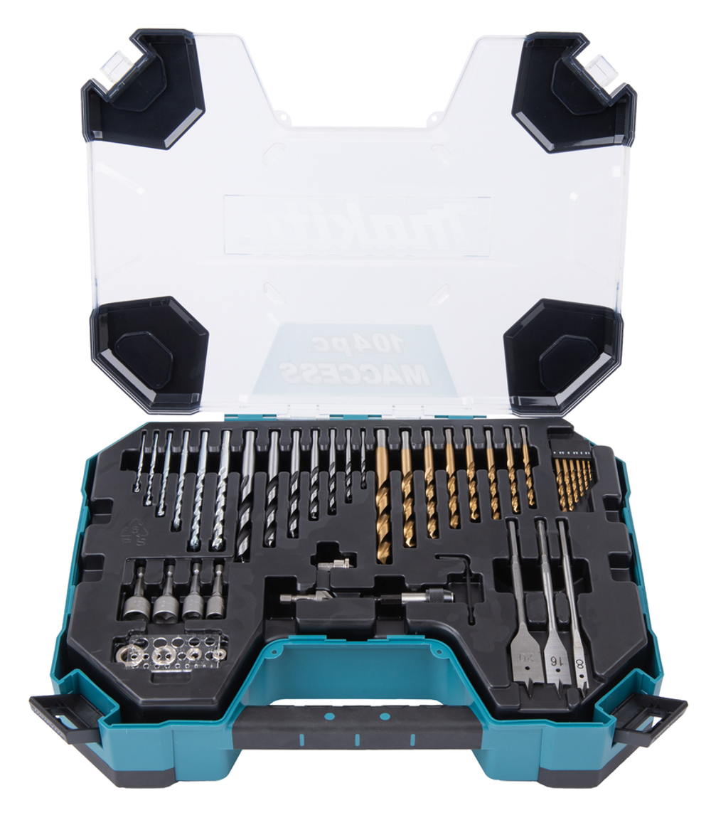 Набор насадок "Maccess", 104 шт. Makita E-22604