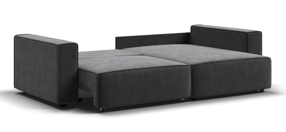 Угловой диван BOSS SOFT MODOOL Вельвет CORD графит