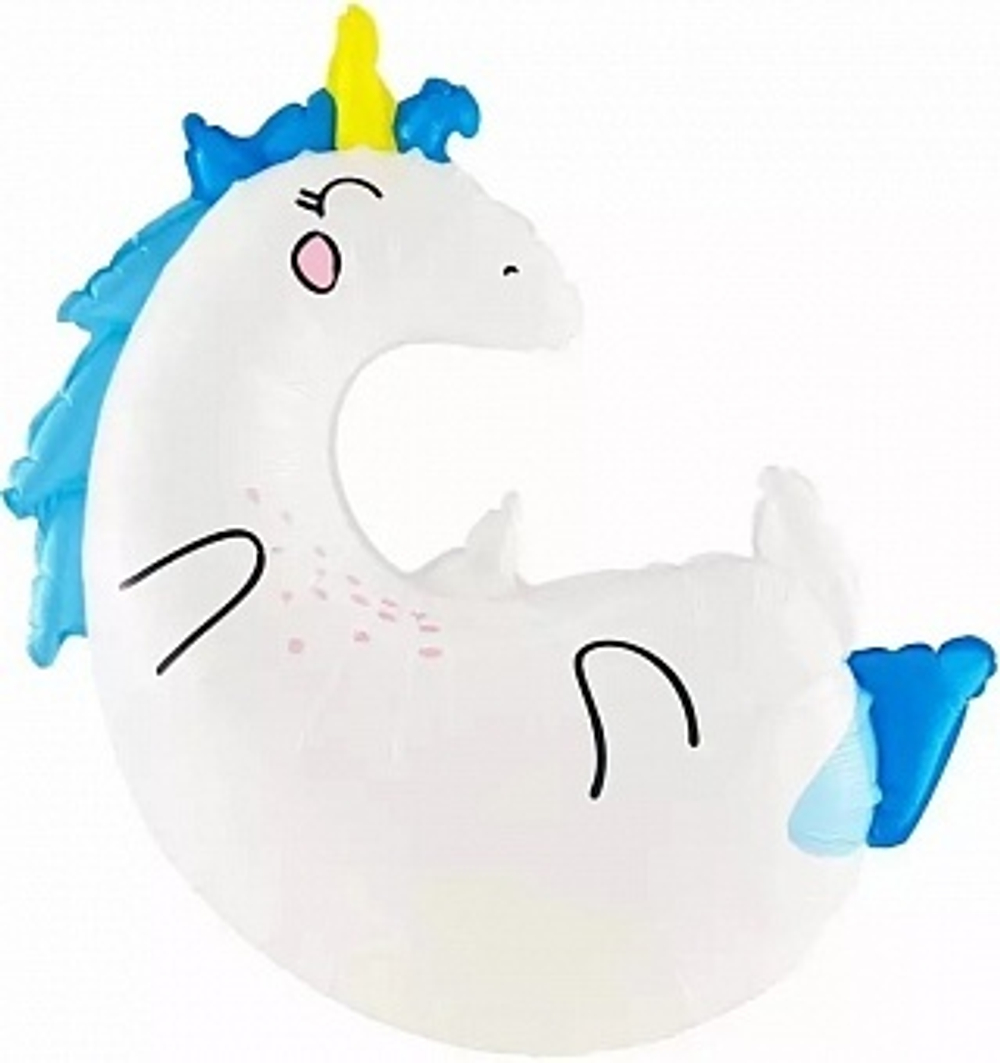 К Фигура Облачный единорог (36''/91 см)