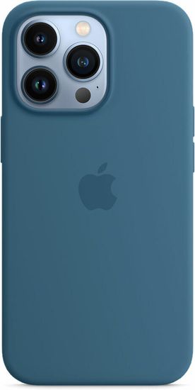 Чехол Apple Silicone Case with MagSafe for iPhone 13 Pro, «полярная лазурь»