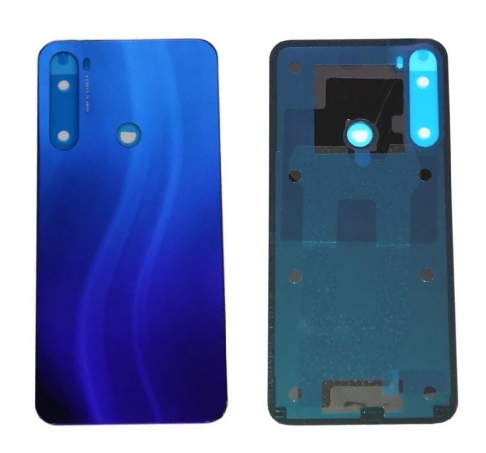 Задняя крышка для Xiaomi Redmi Note 8/Note 8 (2021) Синий - Премиум