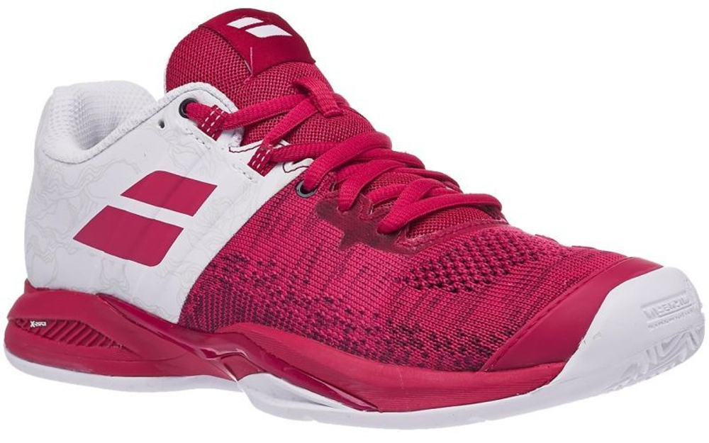 Женские Кроссовки теннисные Babolat Propulse Blast Clay Women - white/vivacious red