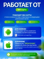 Уличная камера видеонаблюдения 4G + 64Гб iCsee