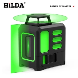 Лазерный уровень,нивелир Зеленыйлуч, HilDA 5 линии