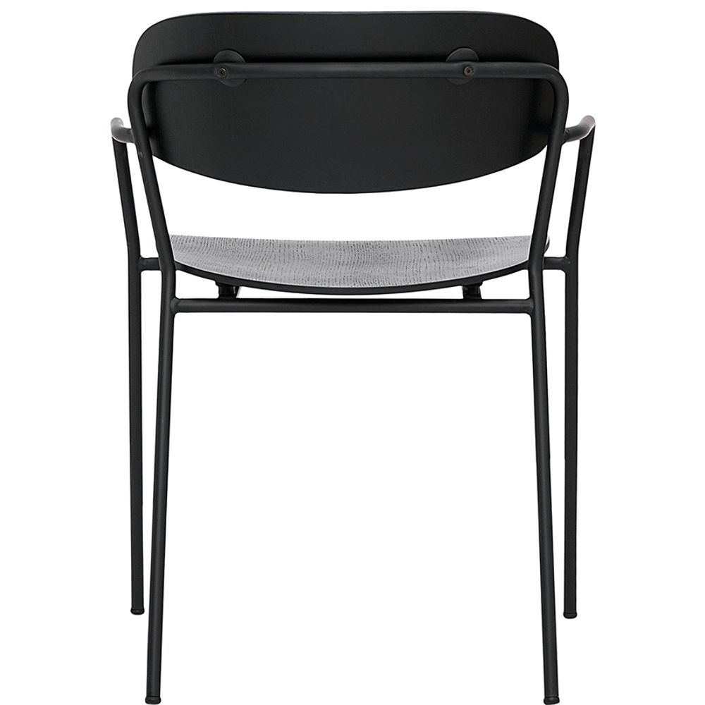 Стул с подлокотниками Torfrid, черный