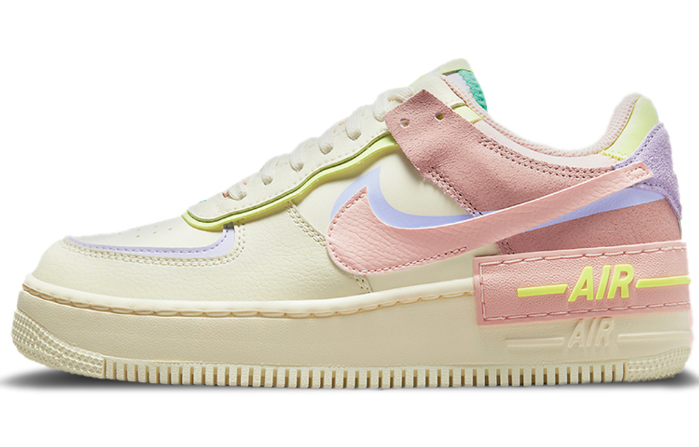 Кроссовки Nike Air Force 1 Low Shadow "Cashmere" (Женская размерная сетка)