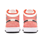 Кроссовки Air Jordan 1 Mid Orange Suede