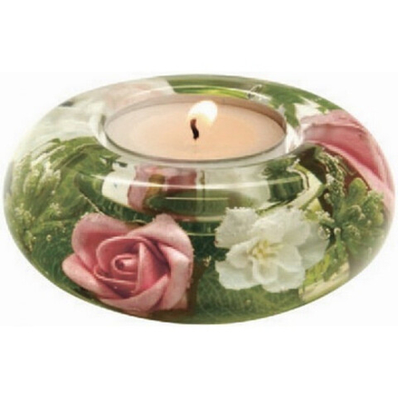 Подсвечник "Dreamlight" со свечой, 4*11см, Германия, арт.72990 в подарочной упаковке.