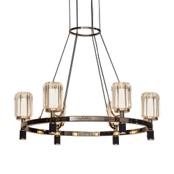 Люстра P0738-6A gold/black