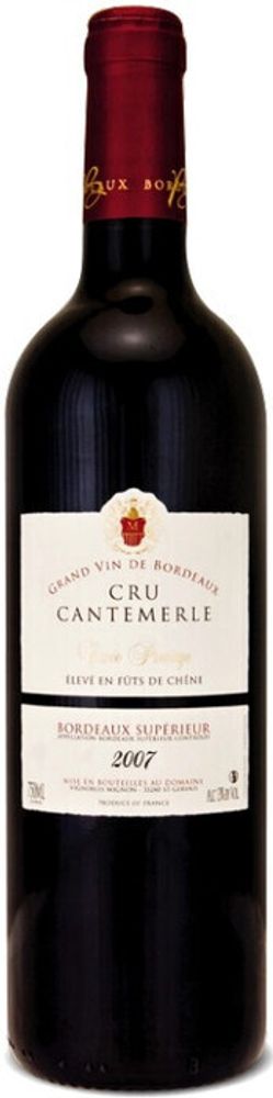 Вино Бордо Супериор Крю Кантемерль Кюве Престиж Вино Бордо Супериор Крю Кантемерль Кюве Престиж