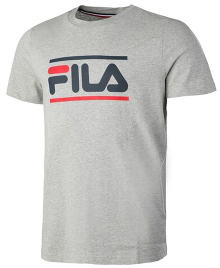 Мужская теннисная футболка Fila T-Shirt Chris - серый