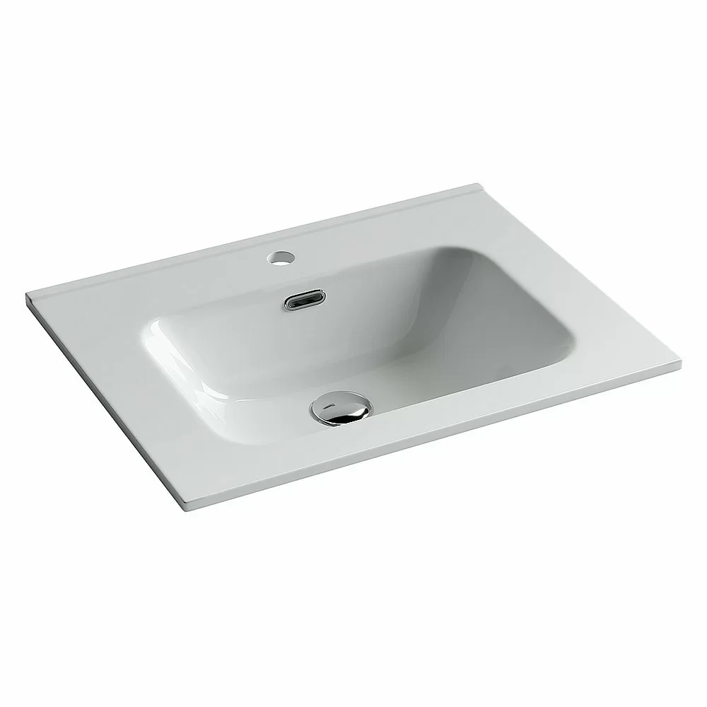 Тумба с раковиной Sancos CODE CD60GP/CN7001 60 серая платина