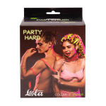 Красный ошейник 49,5см с поводком Lola Games Party Hard Circus 1085-02lola