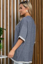 Футболка Карина (джинс) Б13132-22М LT Collection