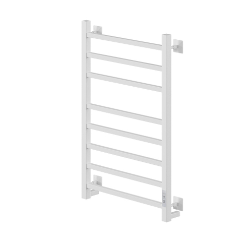 Полотенцесушитель MIXLINE FORTUNE  80х50 (таймер, 425 Вт, 8 перекладин) электрический БЕЛЫЙ