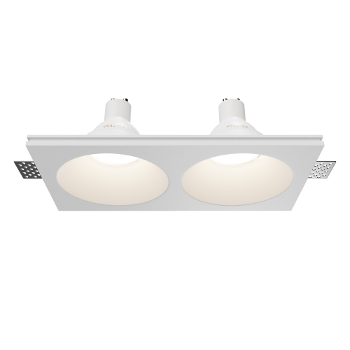Встраиваемый светильник Maytoni Gyps Modern DL129-GU10-02-W