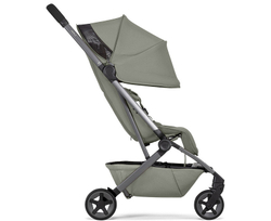Детская прогулочная коляска Joolz Aer 2 с бампером Sage green/Black Carbon