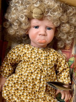 Кукла LAMAGIK мягконабивная 38см Gestito (12037)