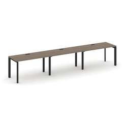 Style Project Рабочая станция односторонняя SN-59P.ORS-034 Вяз Благородный/Металл Черный/Черный Загл