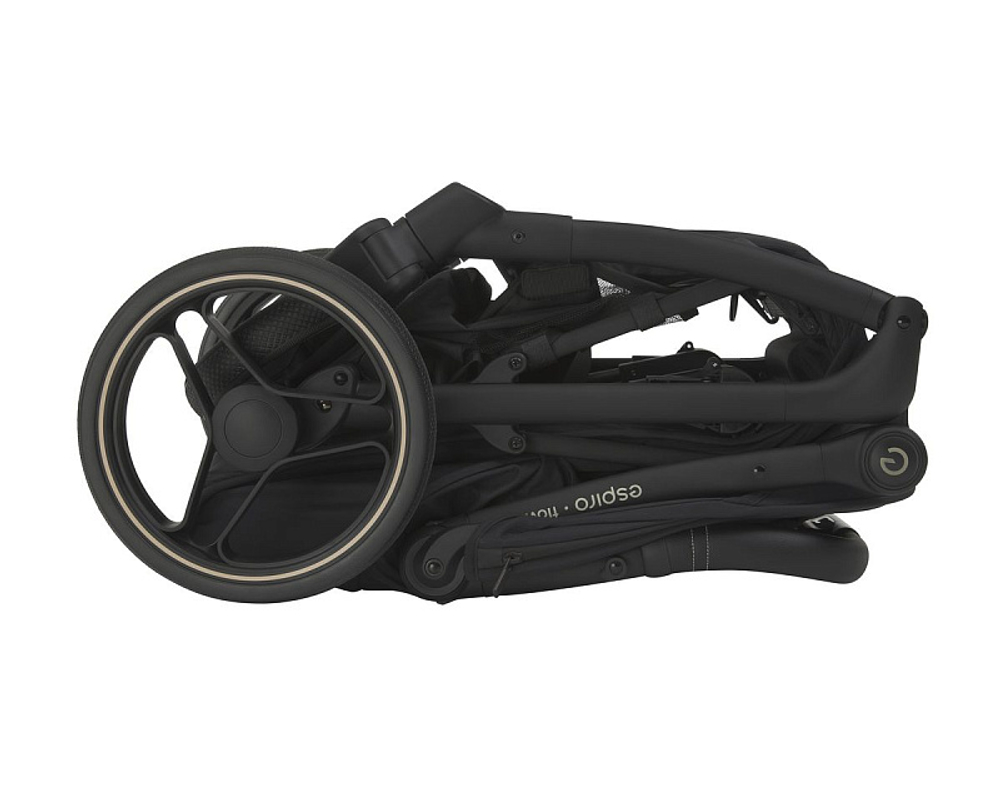Детская прогулочная коляска Espiro Flow 10 Timeless black