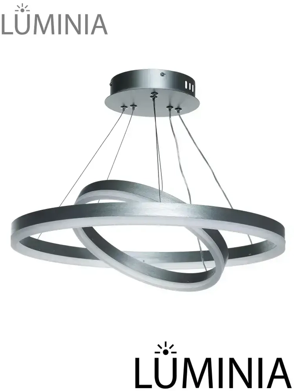 Умная люстра с Алисой, светодиодная с пультом