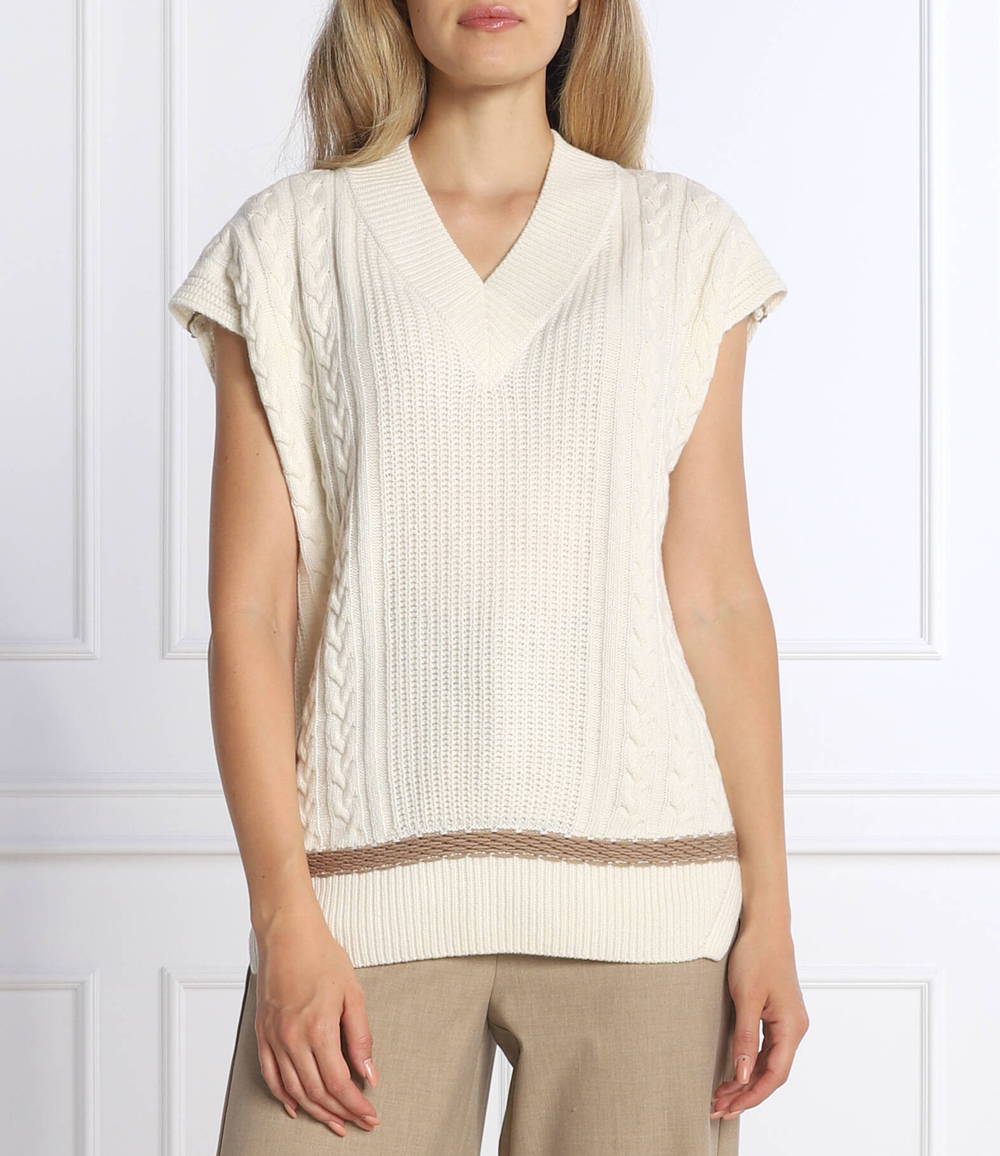 жилет Marc Cain - кремовый (TS 42.02 M22)