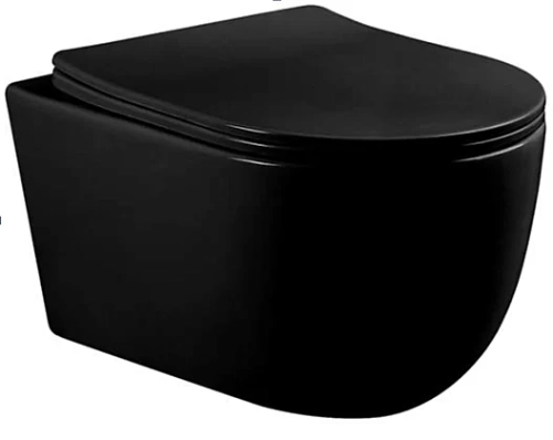 Унитаз Berges VENTAS Black 82136 черный