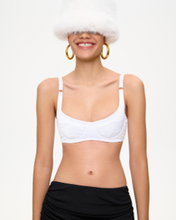 Топ-бюстье укороченный