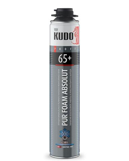 Пена монтажная "KUDO" PRO 65л. 930г. всесезонная (12шт)