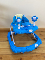 BAMBOLA Ходунки Крабик (8 колес,игрушки,муз) (64*57*58) Blue/Голубой