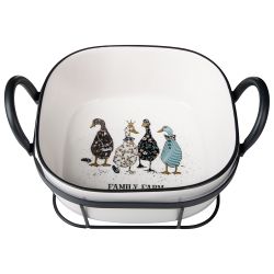 ФОРМА НА МЕТАЛ.ПОДСТАВКЕ LEFARD "FAMILY FARM" 26,5*21*12,5 CM 2100 МЛ