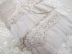 Набор полотенец 2шт Opificio Dei Sogni Frou Frou cipria бледно-розовый