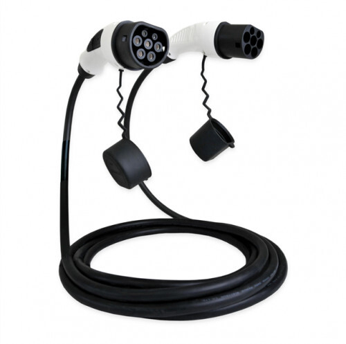 Зарядный кабель DUOSIDA трехфазный 22 кВт Type 2 – Type 2