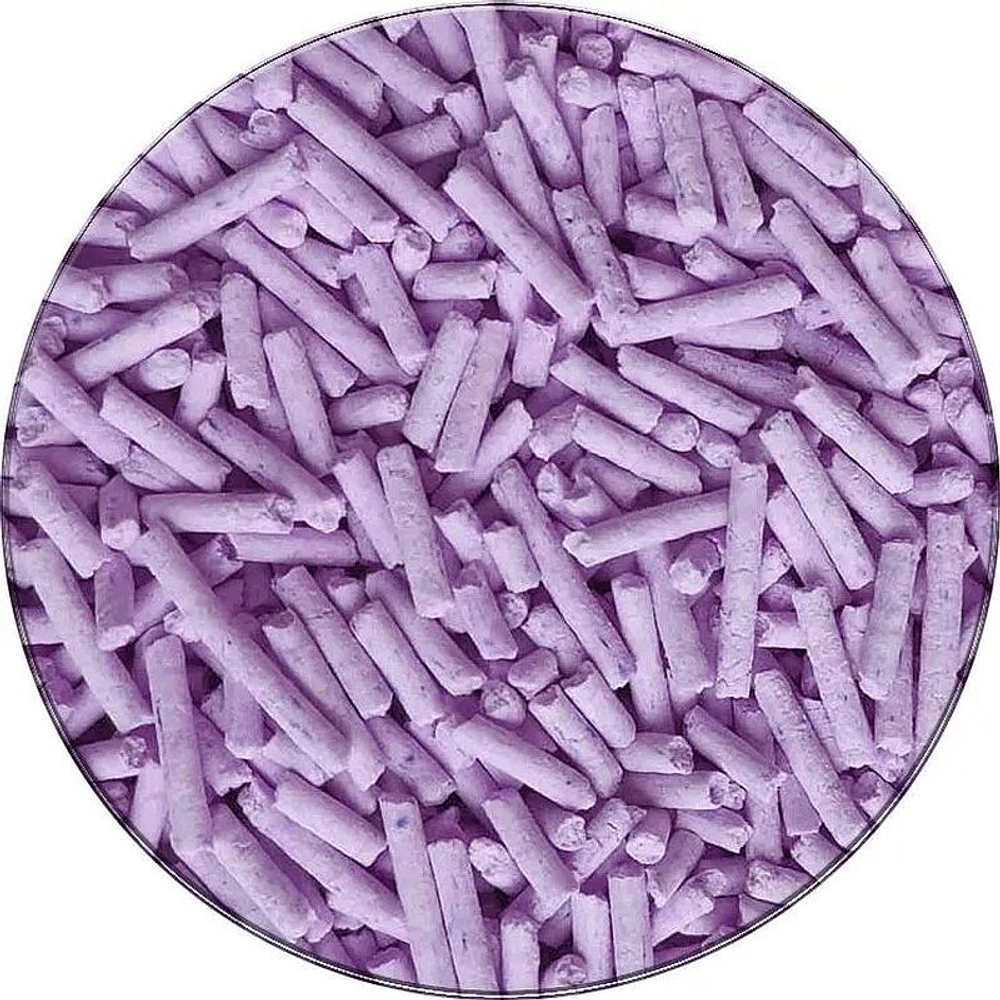 Наполнитель Чистый котик комкующийся ТОФУ ЛАВАНДА 6л (2.9кг)