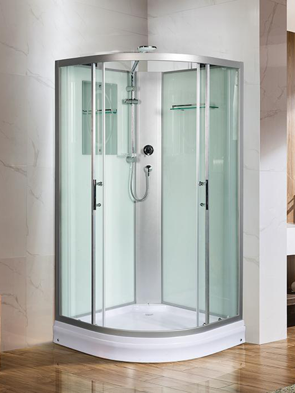 Душевая кабина WeltWasser WW500 WERRA 801 800х800х2170 мм 10000003222