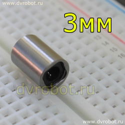 Линейный подшипник LM3UU - 3 мм